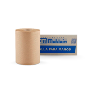 Toalla en rollo café 106mts